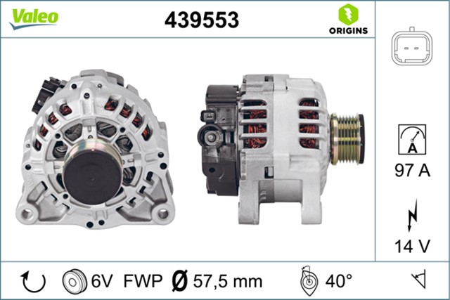 ALTERNATOR FIAT/PSA