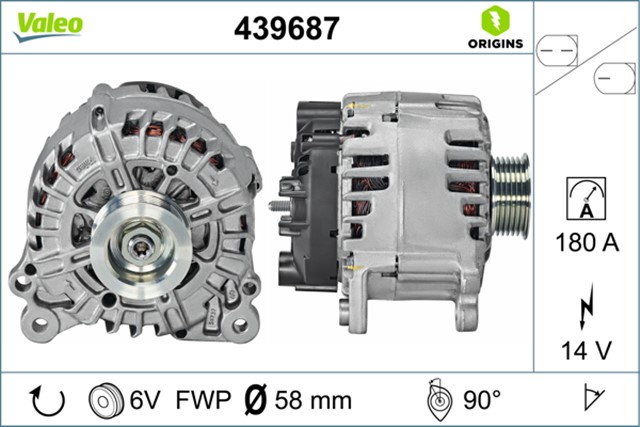 ALTERNATOR VAG TUAREG V6 TDI