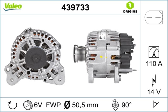 ALTERNATOR VAG 1.2TSI EA111 MOTOR