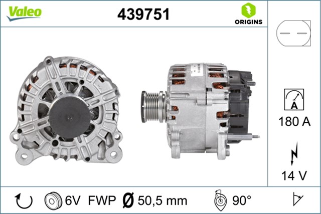 ALTERNATOR VAG T5 2.0 TDI