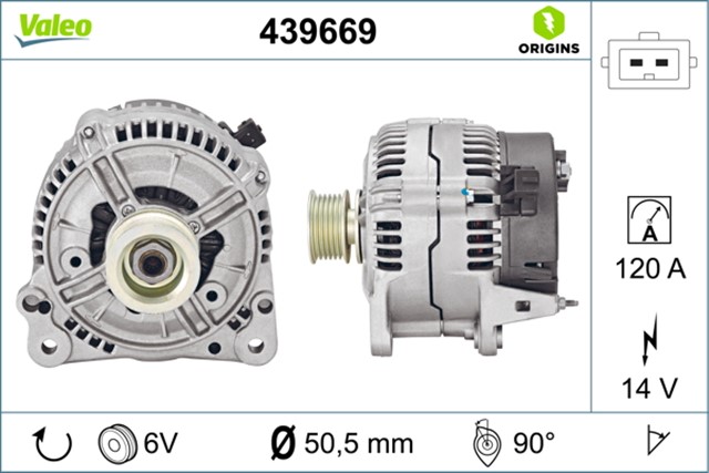 ALTERNATOR AUDI A4 SERI 1 2.8I V6. 1.9TDI