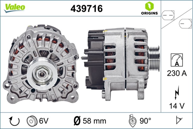 ALTERNATOR VAG V6 TDI