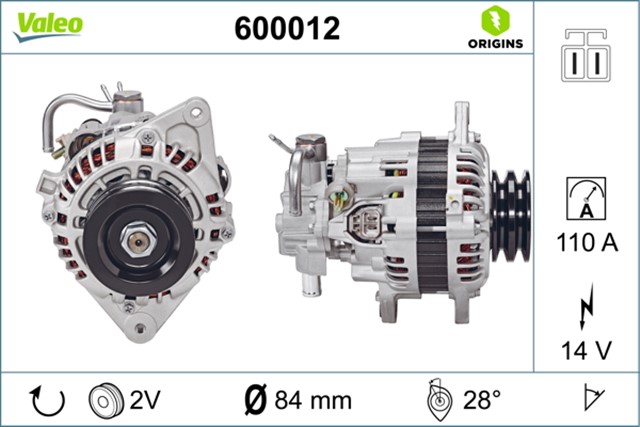 ALTERNATOR HYUNDA H1