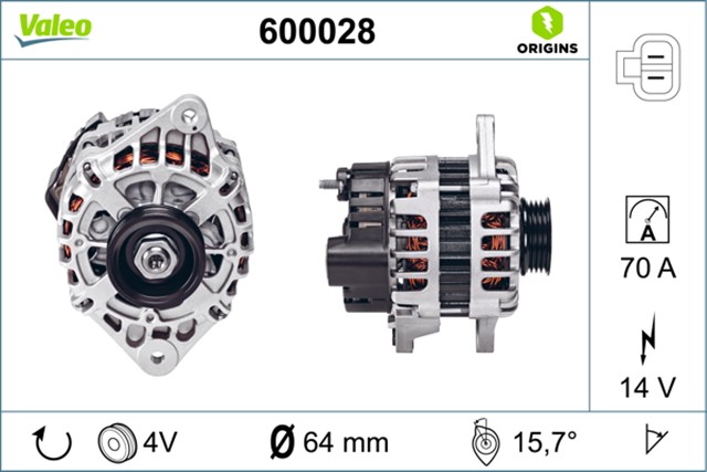 ALTERNATOR KIA PICANTO