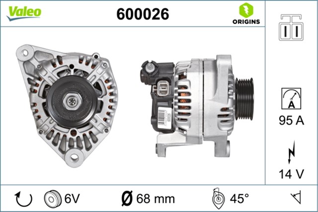ALTERNATOR NISSAN PRIMERA 2 0 16 V