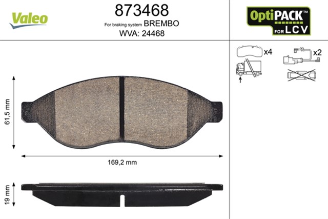 DISK FREN BALATASI LCV ON FIAT DUCATO 06 - 