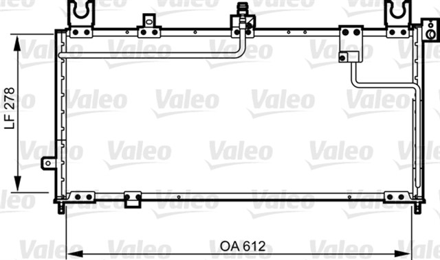 KONDENSER MAZDA 323 S V