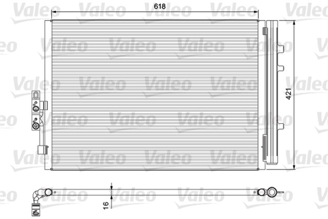 KONDENSER BMW X3 F25 2010