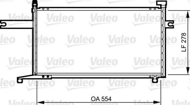 KONDENSER NISSAN MICRA