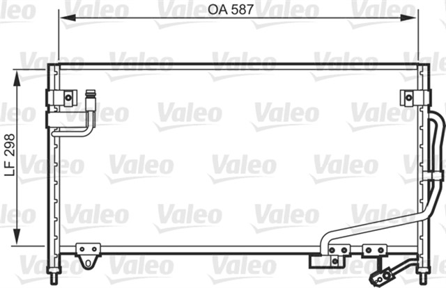 KONDENSER MAZDA 323 S V