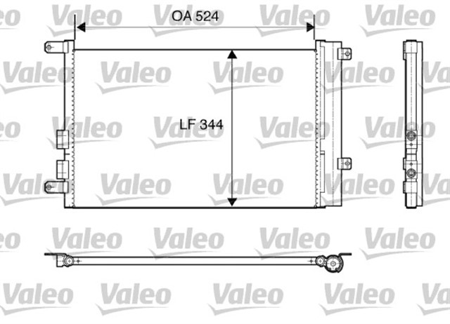 KONDENSER ALFA ROMEO 147 / 156