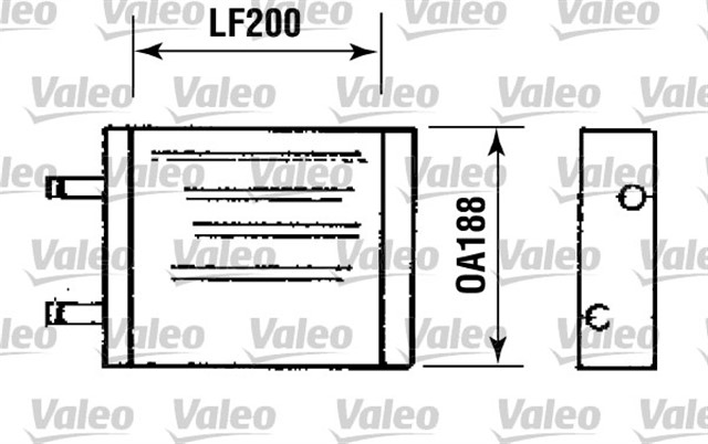 KALORIFER RADYATORU FORD P100 II