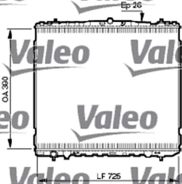 RADYATOR HYUNDAI SANTA F 2000 2006