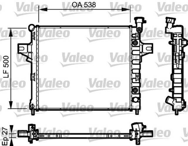 RADYATOR JEEP GRAND CHEROKEE 2003 2005