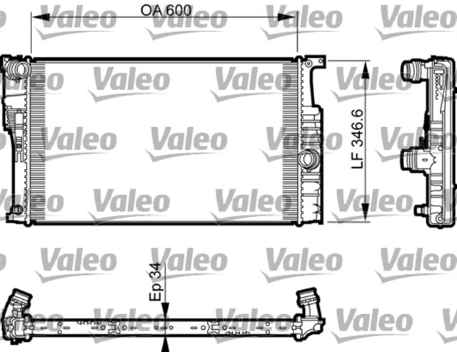 RADYATOR BMW 3 SERIES F30/F31 08/2011