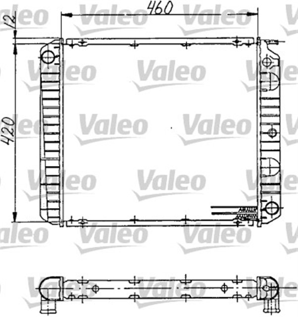 RADYATOR VOLVO 240 - 260 2.0 AC / - 