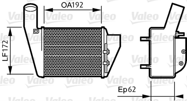 TURBO RADYATORU AUDI A4 94 2000