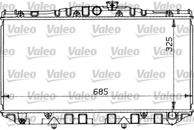RADYATOR TOYOTA CAMRY 1.8 82 86