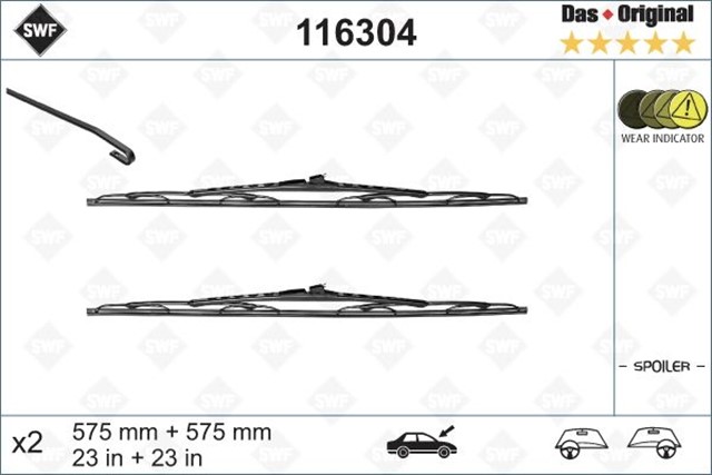 SWF X2 575 575 MM ST YT SAAB 9.5