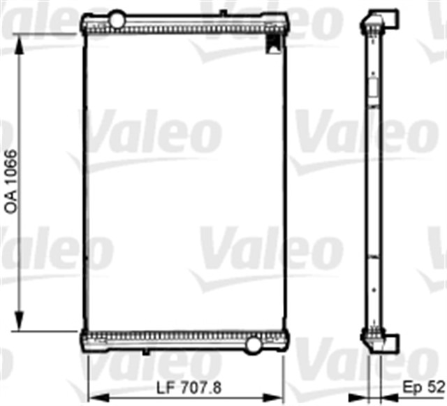 RADYATOR CERCEVESIZ MB TOURISMO