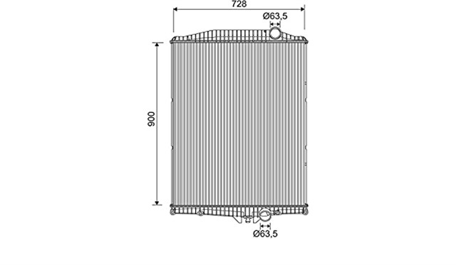 RADYATOR CERCEVESIZ VT FM9 - 12