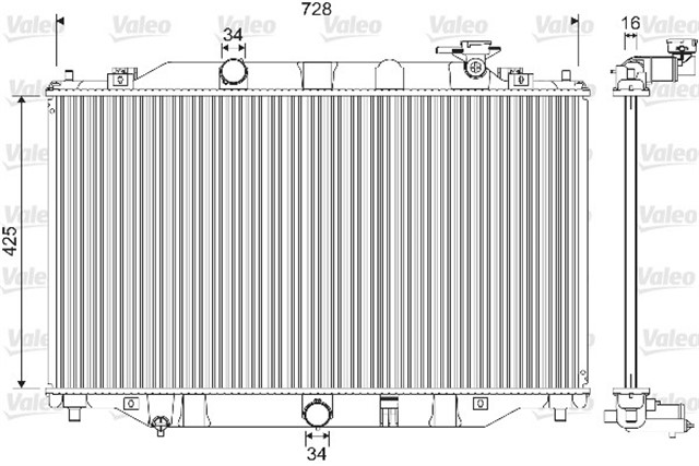 RADYATOR MAZDA CX - 5 2.0
