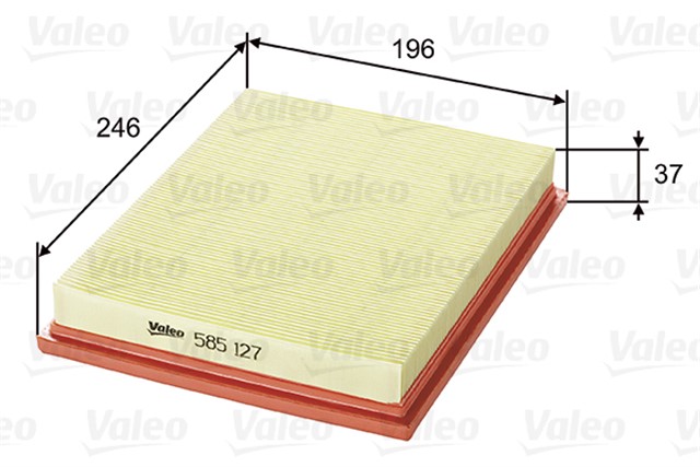 HAVA FILTRESI FIAT ALBEA 98 PALIO 96 1.0 - 1.2 - 1.4 - 1.5 - 1.6 16V