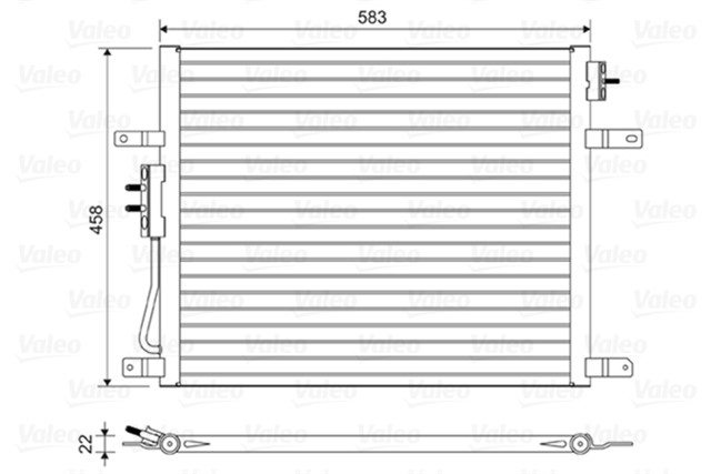 KONDENSER JEEP GRAND CHEROKEE