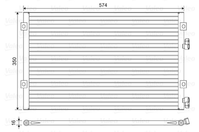 KONDENSER CHRYSLER PT CRUISER