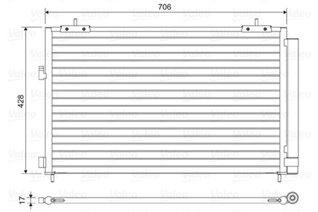 KONDENSER TOYOTA RAV4