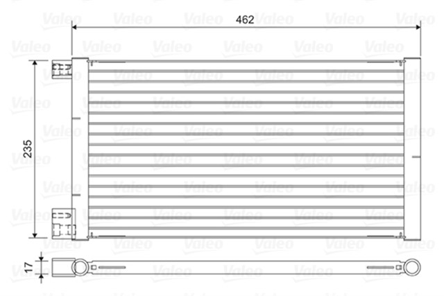 KONDENSER FIAT SEICENTO