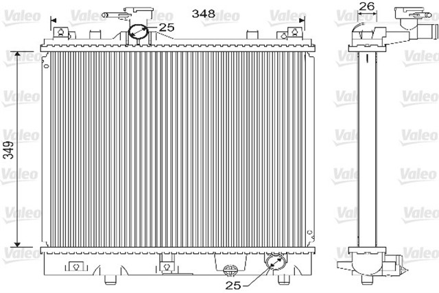 RADYATOR SUZUKI ALTO 1.1