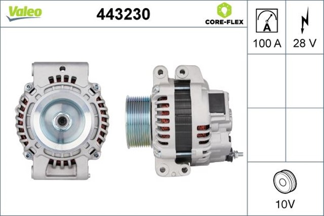 ALTERNATOR SCANIA G480 - P480 - R480