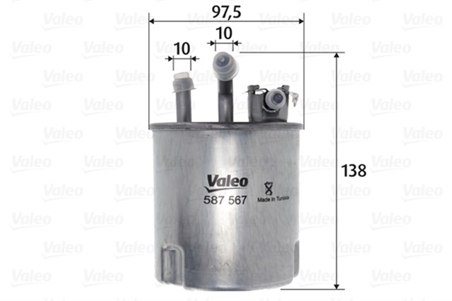 YAKIT FILTRESI MAZOT NISSAN X - TRAIL 2.2 DCI 4X4