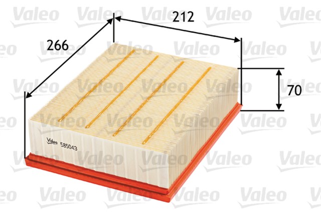 HAVA FILTRESI A4 ALZ - AVF - BRE 1.6 - 1.8 T - 2.0 TDI 00 - 08