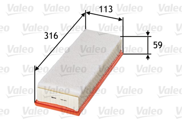 HAVA FILTRESI 206 - 207 - 307 - 308 - BERLINGO - PARTNER - TEPEE 1.6 HDI 03 - 