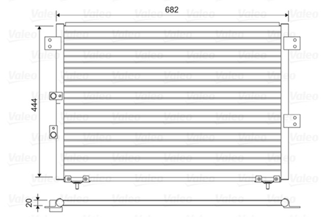KONDENSER TOYOTA HIACE IV