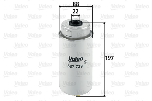 YAKIT FILTRESI [DIZEL] TRANSIT - V347 2.2 TDCI 06 - 