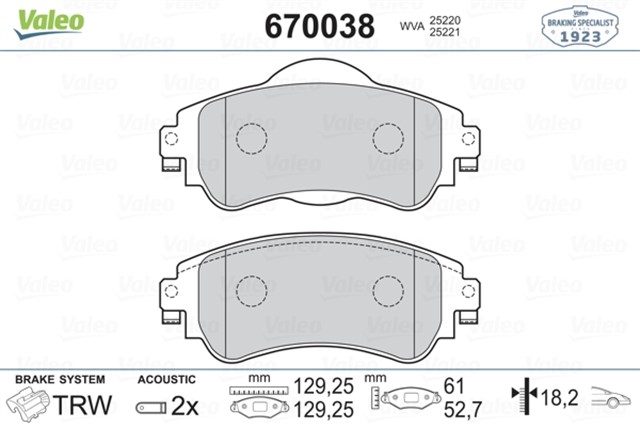 ON BALATA C4 B7 1.4 VTI 09 C4 1.6 HDI 11/2009 DS4 1.6 HDI 1. 4.2011