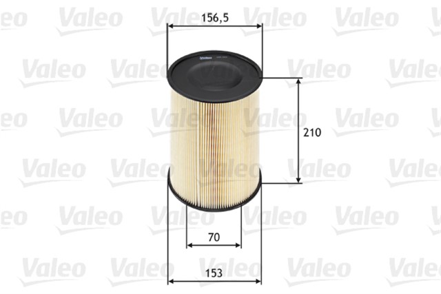 HAVA FILTRESI FOCUS II - III 04 - 11 CMAX 1.6TDCI - 1.8TDCI - 2.0TDCI 07 - 11 VOLVO S40 C30 V40 V50 04 - 