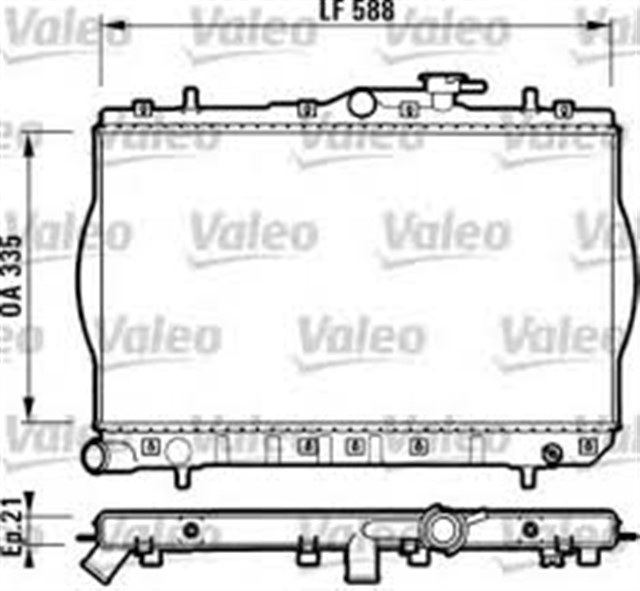 RADYATOR ACCENT II - VERNA II - EXCEL IV