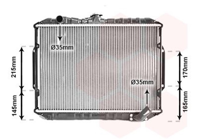 RADYATOR MITSUBISHI L200