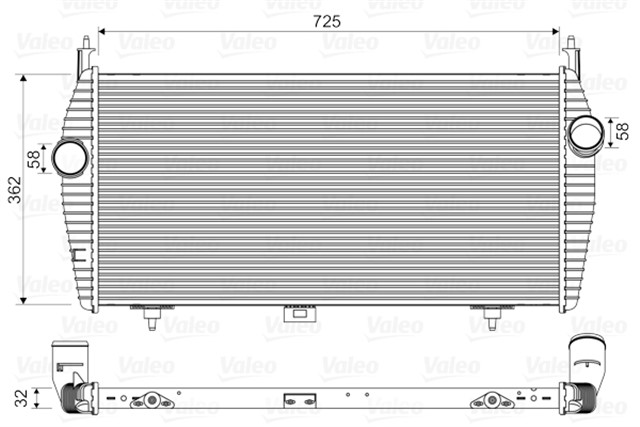 TURBO RADYATORU CITROEN C5 TURBO RADYATORU BINEK