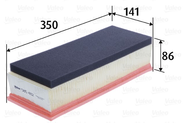 HAVA FILTRESI P407 - C5 II - C6 2.2HDI YAG FILTRESI BINEK