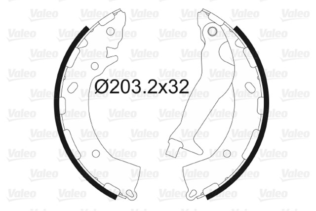 PABUCLU FREN BALATASI HYUNDAI ACCENT IV PABUCLU FREN BALATASI BINEK