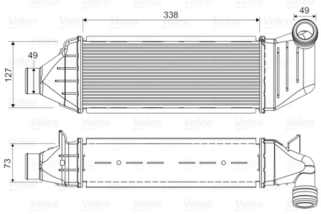 TURBO RADYATORU FORD MONDEO TURBO RADYATORU BINEK