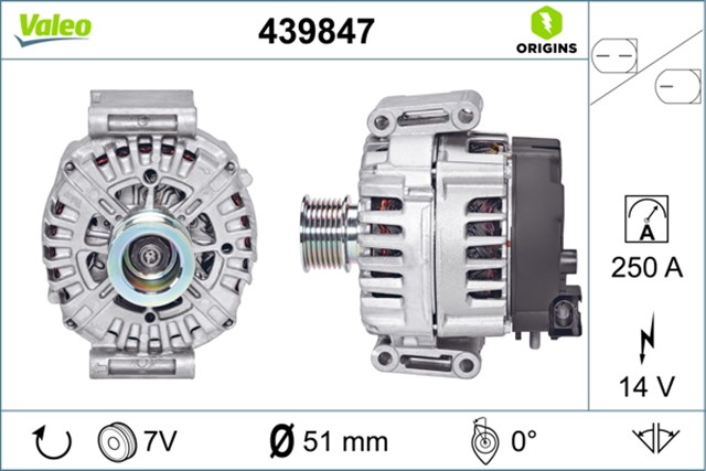ALTERNATOR MERCEDES SPRINTER 319 ALTERNATOR BINEK