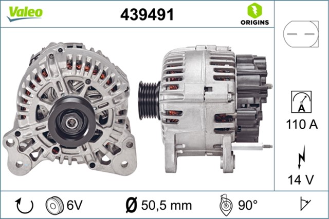 ALTERNATOR VW TOURAN - AUDI A3 - GOLF V - SEAT LEON - SKODA OCTAVIA YEDEK PARCA BINEK