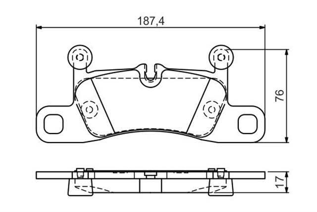 FREN BALATASI ARKA TOUAREG - Q7 - CAYENNE - 911 10 - 