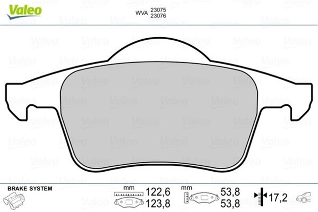 ARKA BALATA VOLVO S60 2000 - 2010 S80 1998 - 2006 V70 97 - 07 XC70 97 - 07 S70 97 - 00